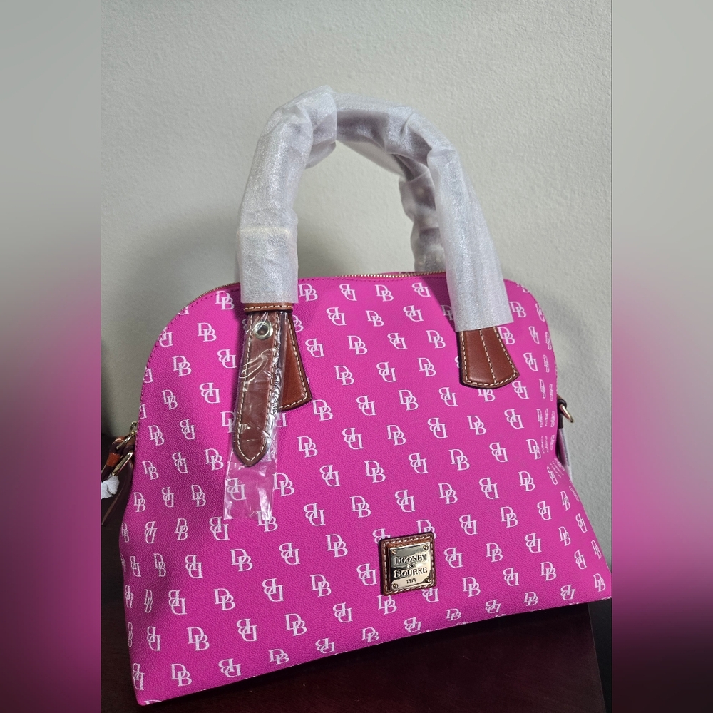 Dooney & Bourke Small Audrey In Fuschia